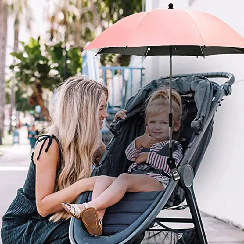 ☂️Schormann barnevognsparsol med UV50+ beskyttende