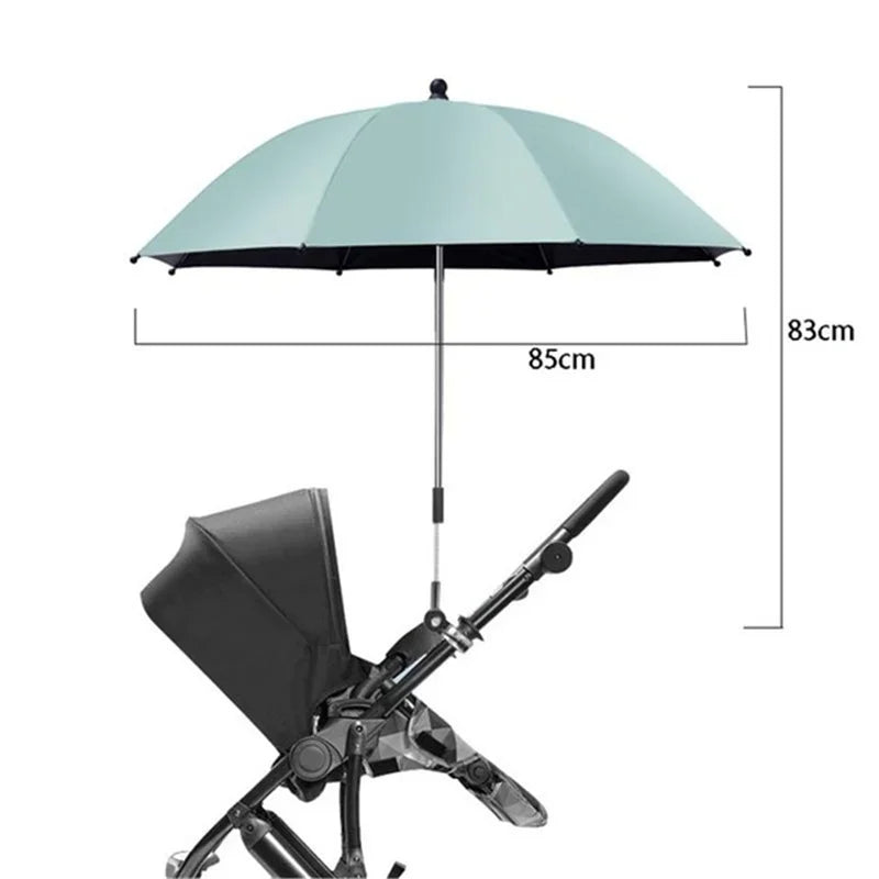 ☂️Schormann barnevognsparsol med UV50+ beskyttende