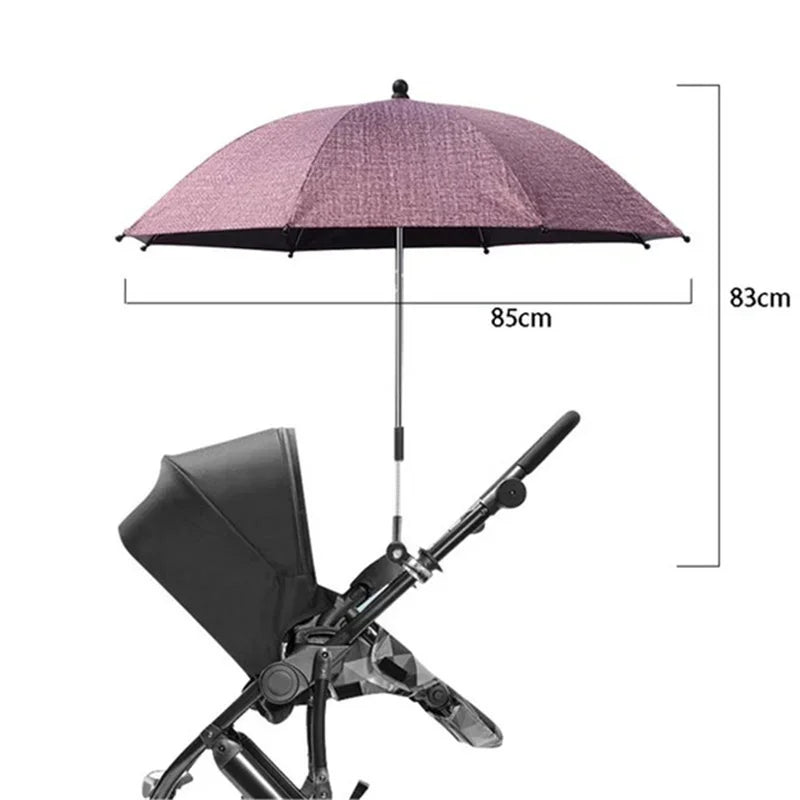 ☂️Schormann barnevognsparsol med UV50+ beskyttende