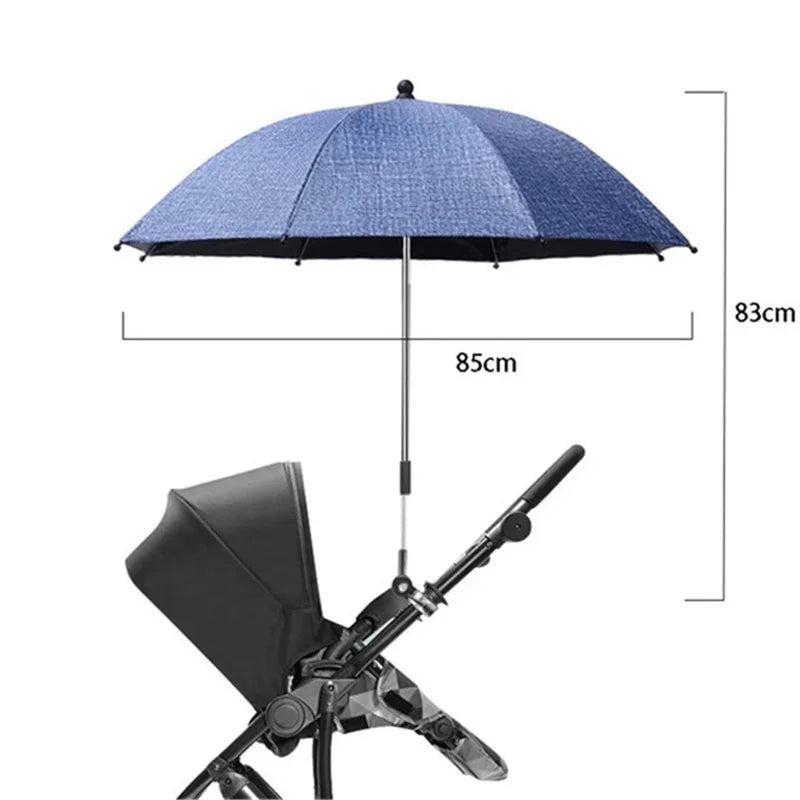 ☂️Schormann barnevognsparsol med UV50+ beskyttende