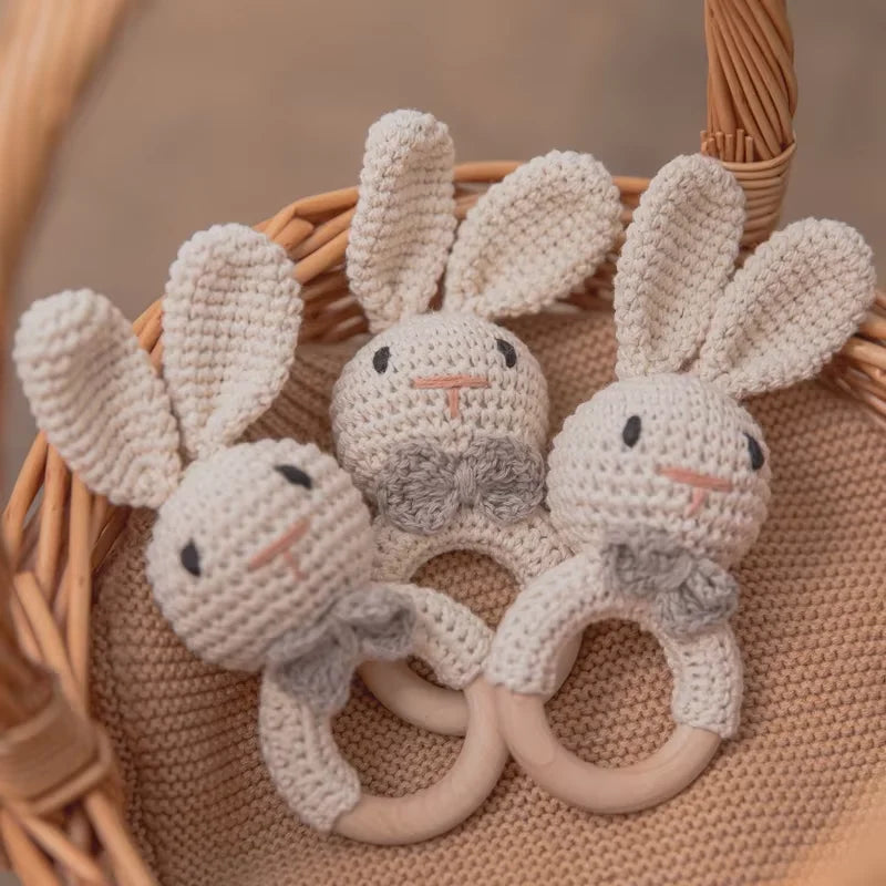🐰 Schormann Hæklet Rangle & Træbidering