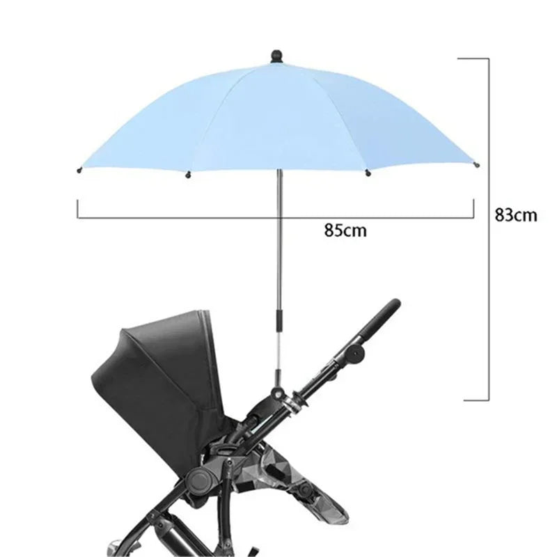 ☂️Schormann barnevognsparsol med UV50+ beskyttende