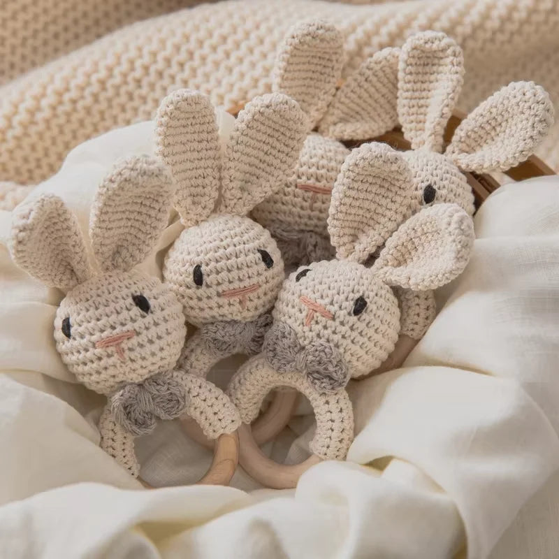 🐰 Schormann Hæklet Rangle & Træbidering