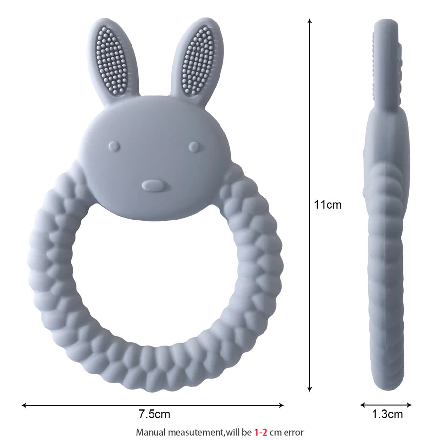 🐰 Schormann Silikone Bidering – Kanin