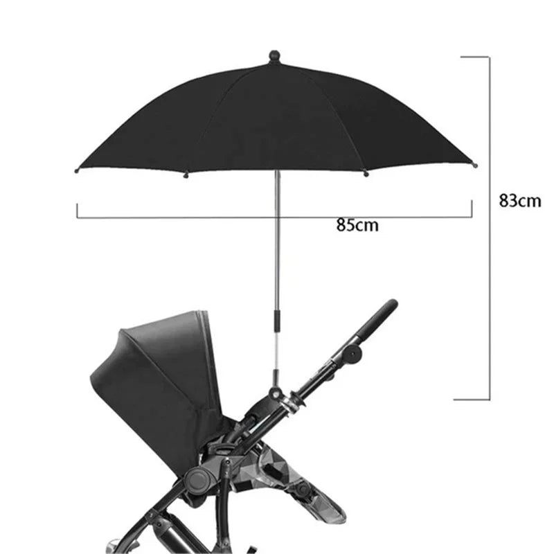 ☂️Schormann barnevognsparsol med UV50+ beskyttende