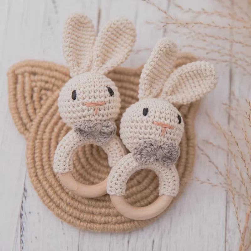 🐰 Schormann Hæklet Rangle & Træbidering